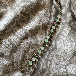 Swarovski crystal elements bracelet.